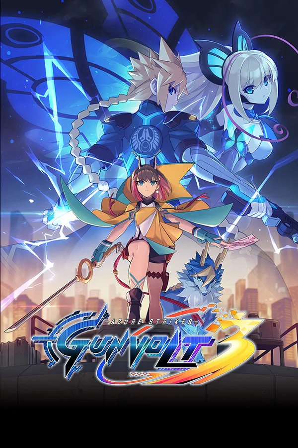 Copertina di Azure Striker GUNVOLT 3