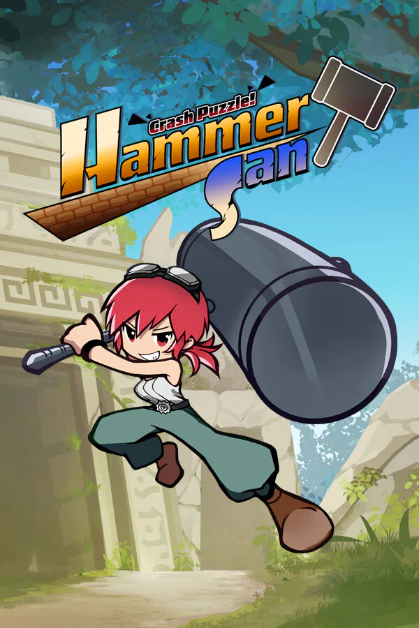 Copertina di Crash Puzzle Hammer-San