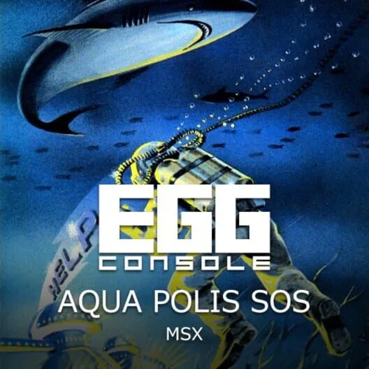 Copertina di EGGCONSOLE AQUA POLIS SOS MSX