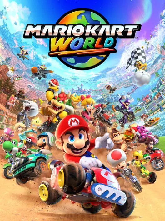 Copertina di Mario Kart World