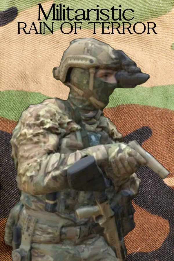 Copertina di Militaristic Rain Of Terror