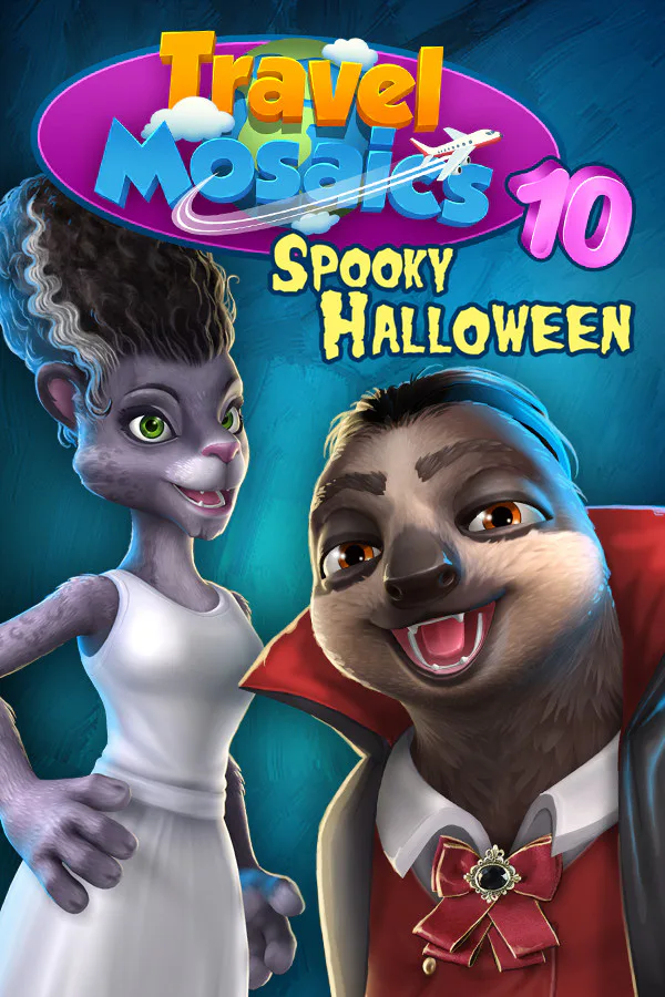 Copertina di Travel Mosaics 10: Spooky Halloween