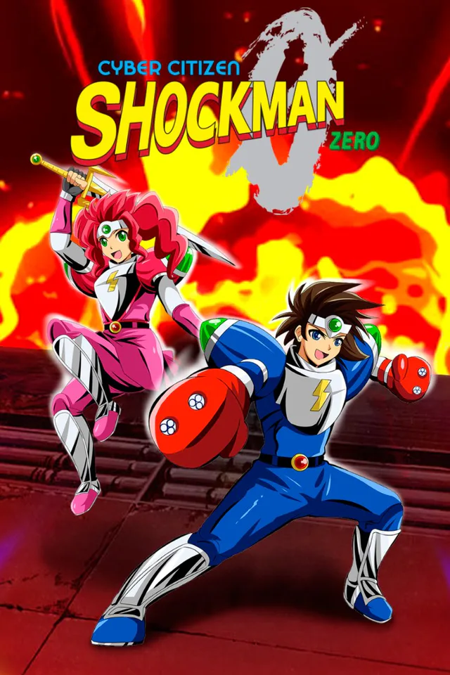 Copertina di Cyber Citizen Shockman Zero