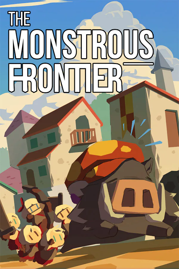 Copertina di The Monstrous Frontier