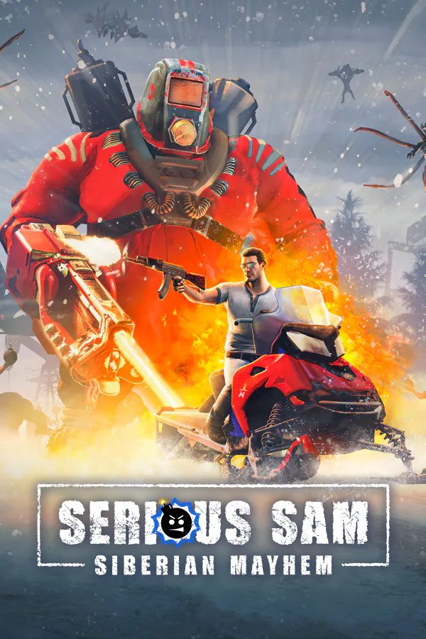Copertina di Serious Sam: Siberian Mayhem