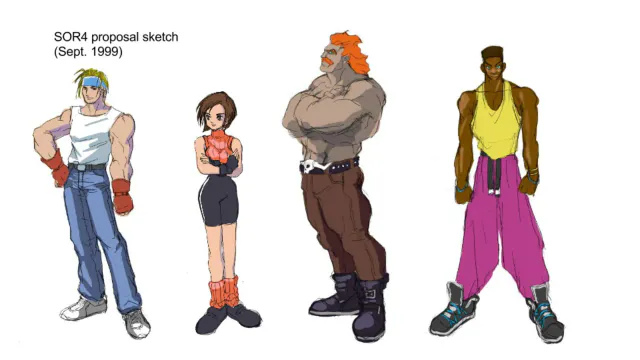 Copertina di Streets of Rage 4