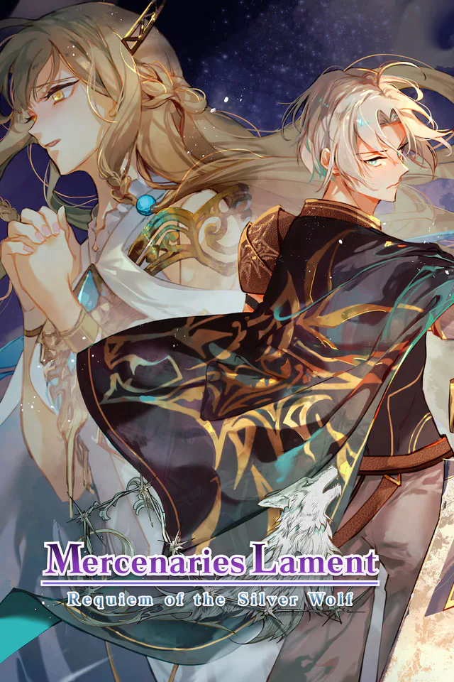 Copertina di Mercenaries Lament: Requiem of the Silver Wolf
