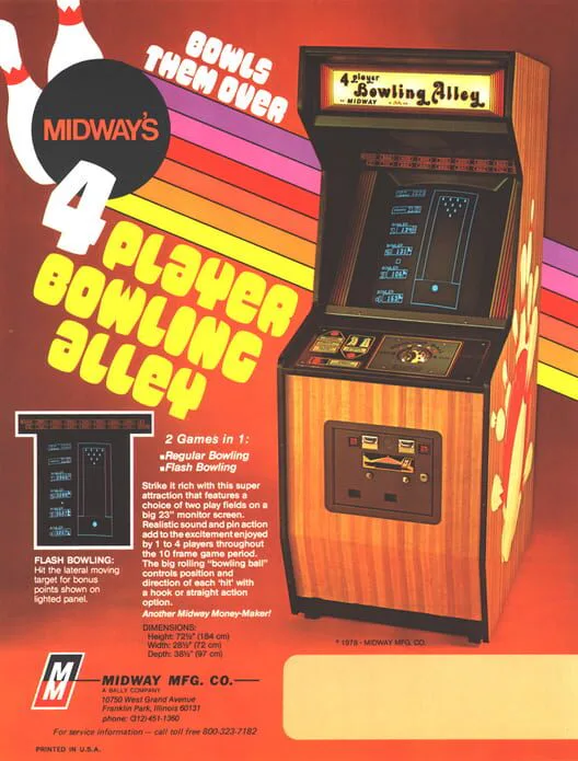 Copertina di 4 Player Bowling Alley