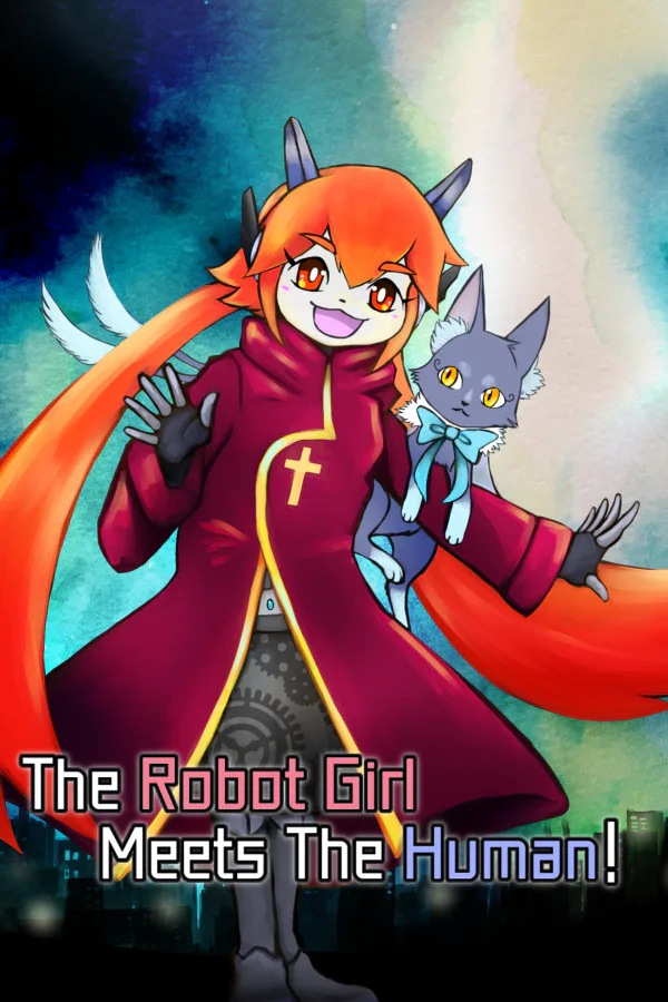 Copertina di The Robot Girl Meets The Human!