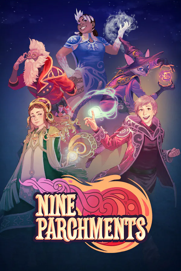 Copertina di Nine Parchments