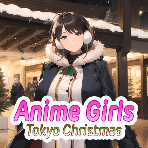 Copertina di Anime Girls: Tokyo Christmas
