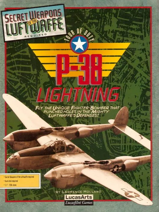 Copertina di P-38 Lightning Tour of Duty