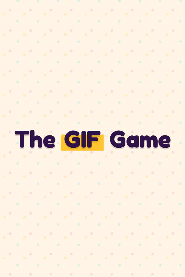 Copertina di The GIF Game