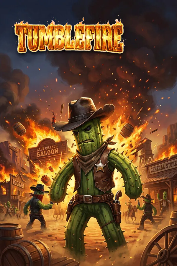 Copertina di Tumblefire