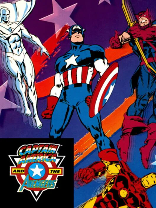 Copertina di Captain America and the Avengers