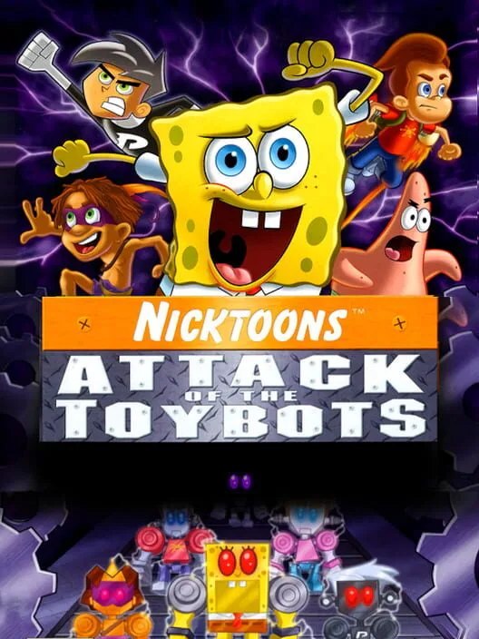 Copertina di Nicktoons: Attack of the Toybots