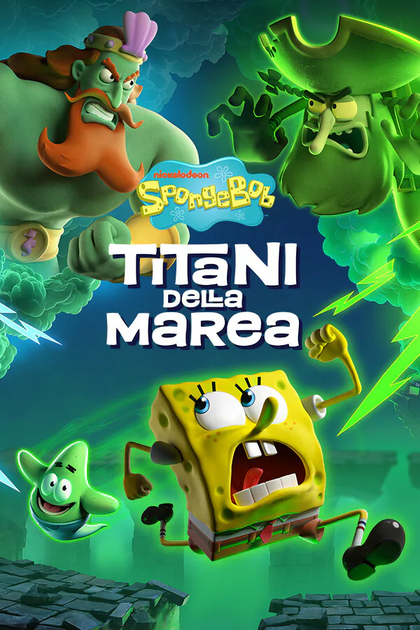 Copertina di SpongeBob SquarePants: Titani della marea