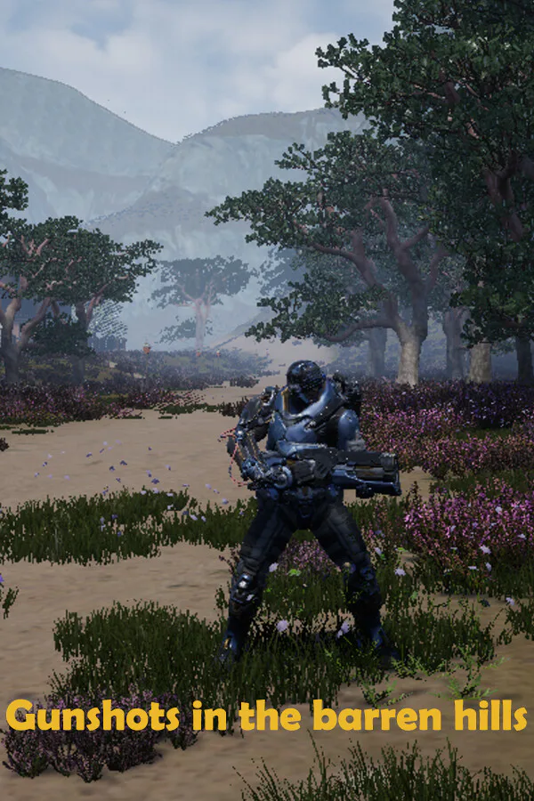 Copertina di Gunshots in the barren hills