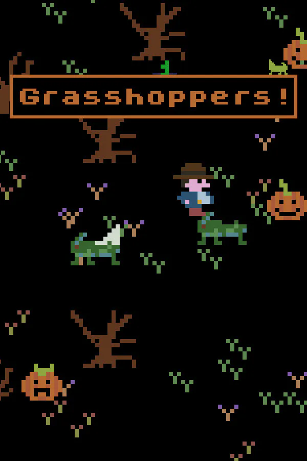 Copertina di Grasshoppers!