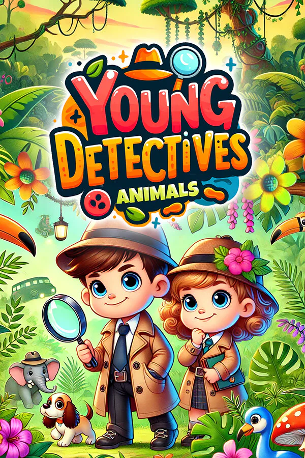 Copertina di Young Detectives: Animals