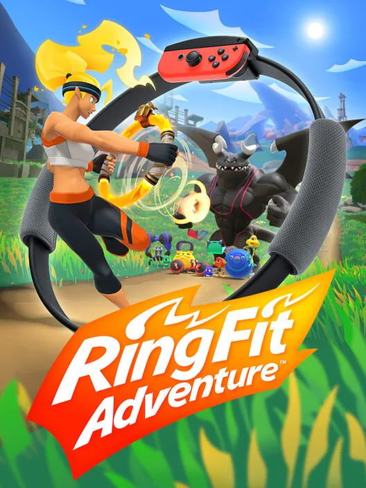 Copertina di Ring Fit Adventure