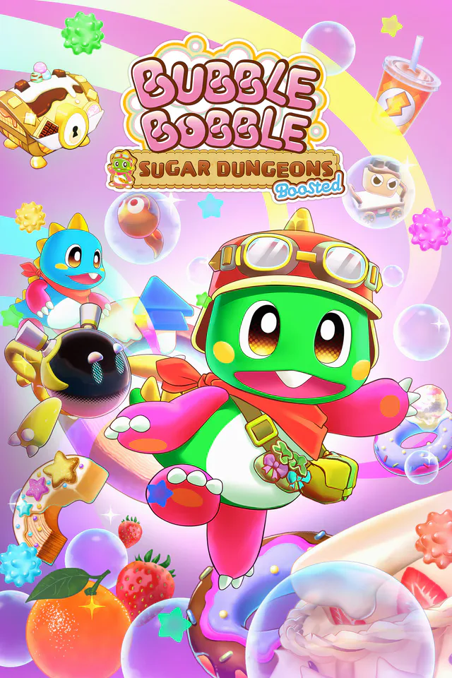 Copertina di Bubble Bobble Sugar Dungeons Boosted