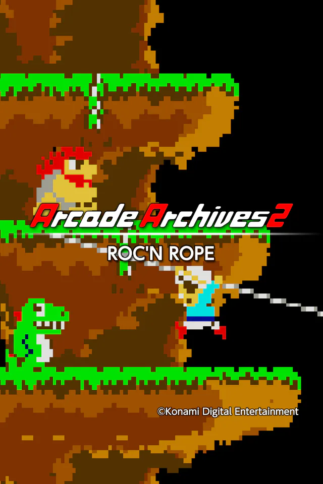 Copertina di Arcade Archives 2 ROC'N ROPE