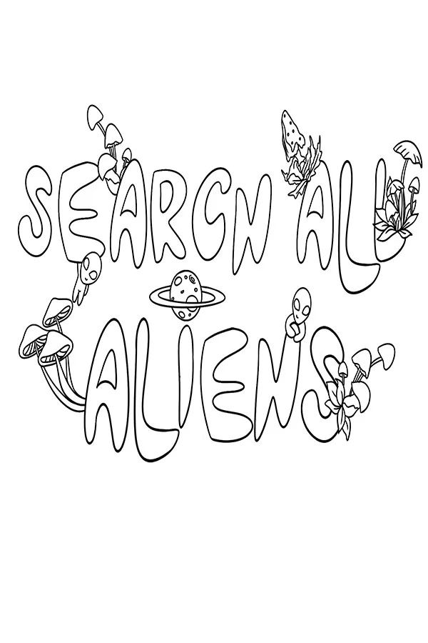 Copertina di SEARCH ALL - ALIENS