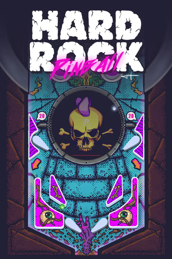 Copertina di Hard Rock Pinball