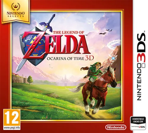 Copertina di The Legend of Zelda: Ocarina of Time 3D