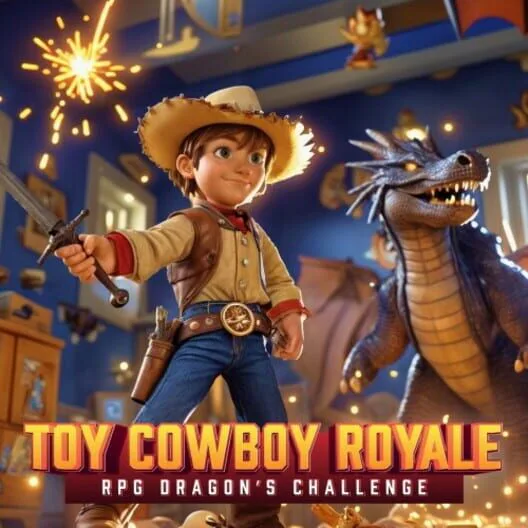 Copertina di Toy Cowboy Royale : RPG Dragon's Challenge
