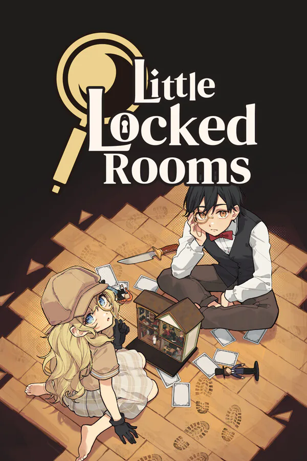 Copertina di Little Locked Rooms
