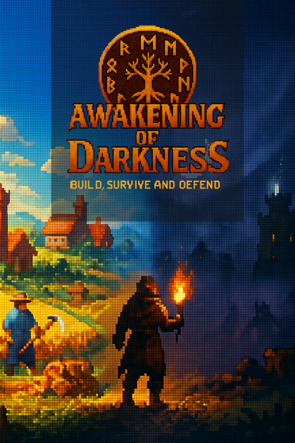 Copertina di Awakening of Darkness: Build, Survive and Defend