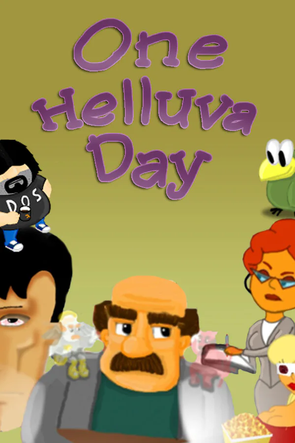 Copertina di One helluva day