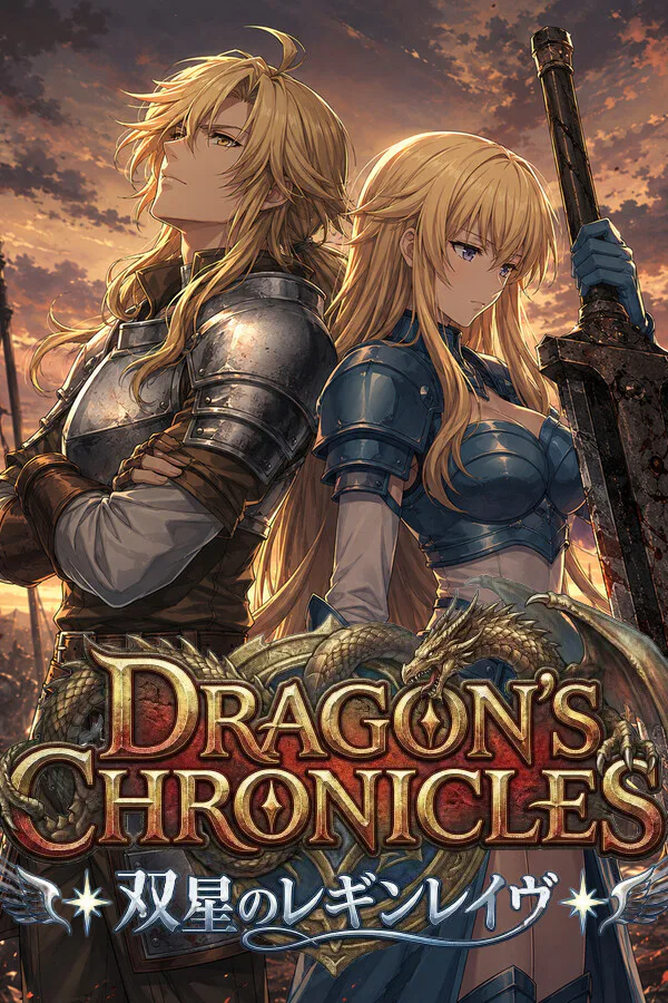 Copertina di Dragon's Chronicles~双星のレギンレイヴ~