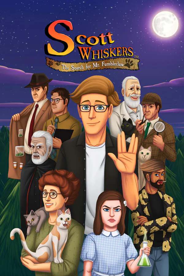 Copertina di Scott Whiskers in: the Search for Mr. Fumbleclaw