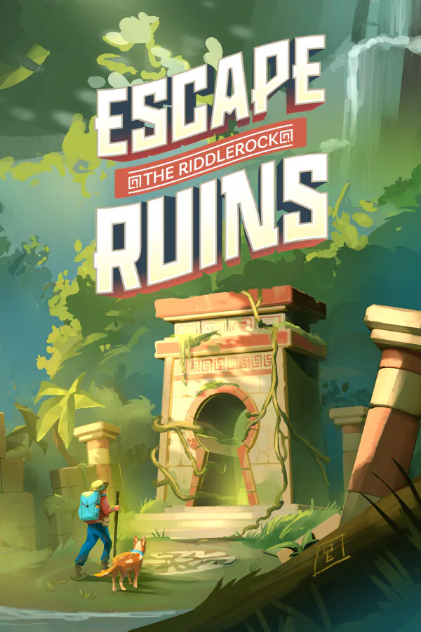 Copertina di Escape the Riddlerock Ruins