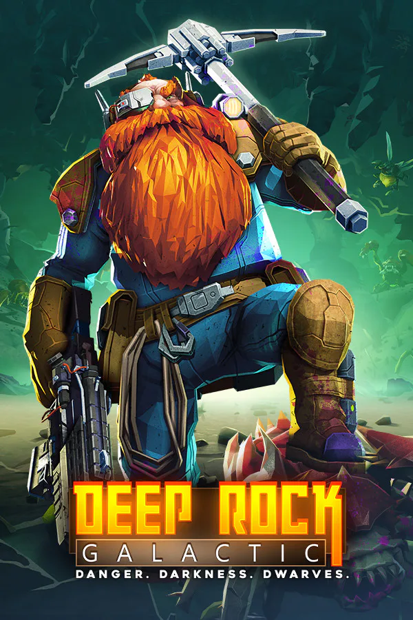 Copertina di Deep Rock Galactic