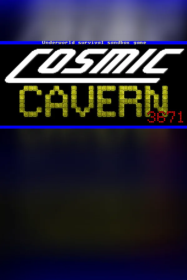 Copertina di Cosmic Cavern 3671 宇宙最大の地底最大の作戦