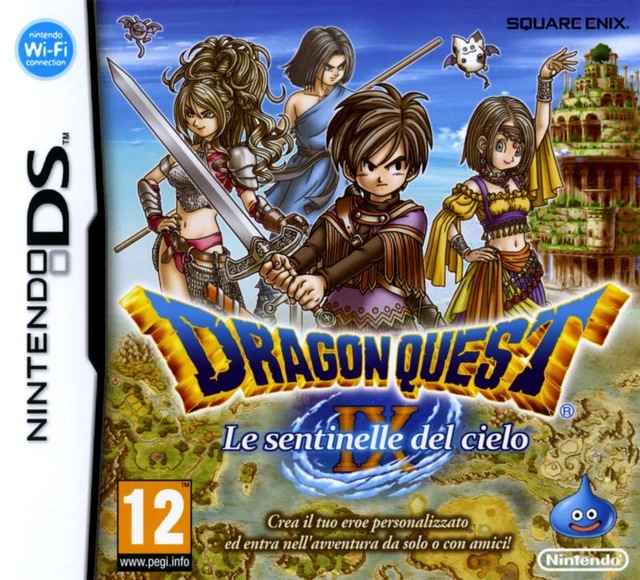 Copertina di Dragon Quest IX: Le sentinelle del cielo