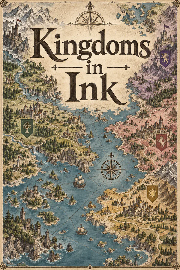 Copertina di Kingdoms in Ink