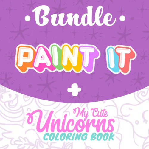 Copertina di Paint it + My Cute Unicorns Bundle