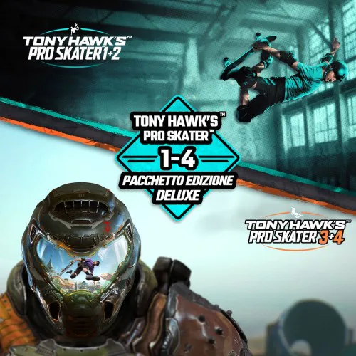 Copertina di Tony Hawk's™ Pro Skater™ 1 - 4 - Pacchetto Edizione Deluxe