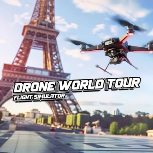 Copertina di Drone World Tour: Flight Simulator