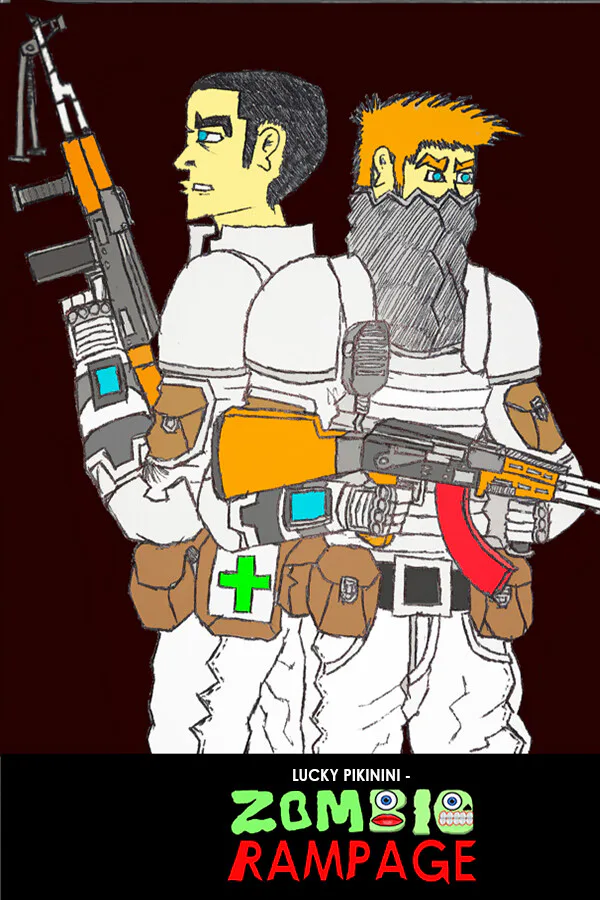 Copertina di Lucky Pikinini - Zombie Rampage