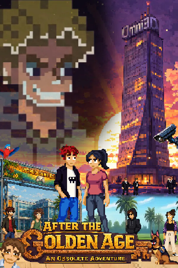 Copertina di After the Golden Age: An Obsolete Adventure