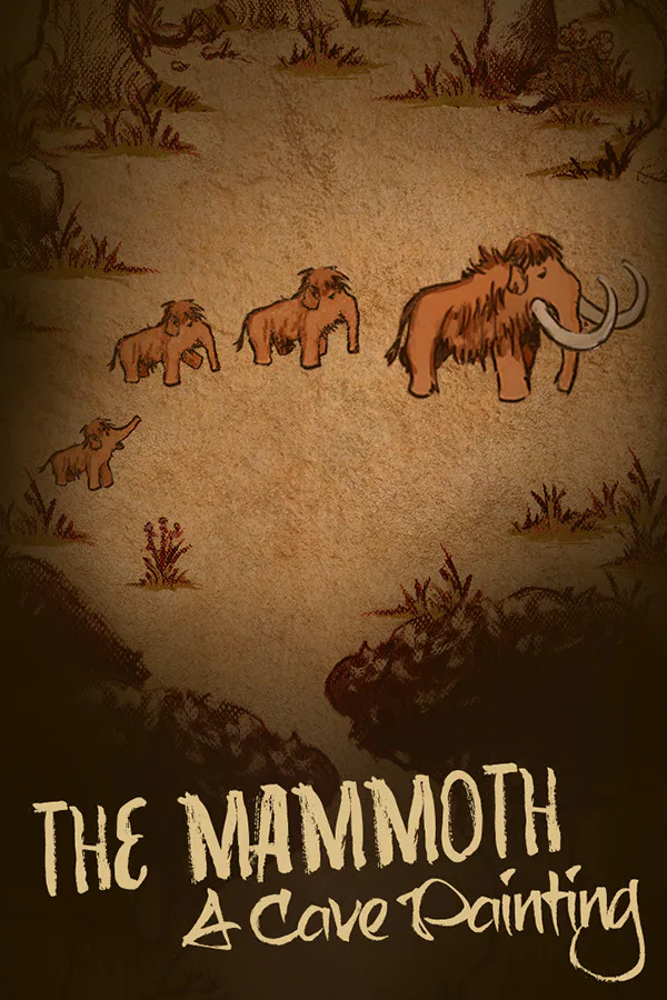 Copertina di The Mammoth: A Cave Painting