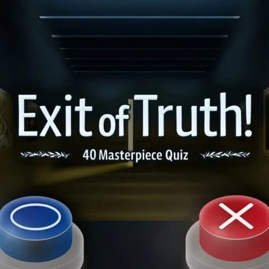 Copertina di Exit of Truth! 40 Masterpiece Quiz