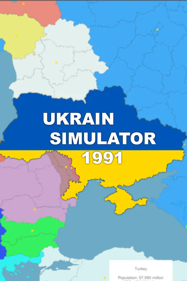 Copertina di Simulator of Ukraine 1991