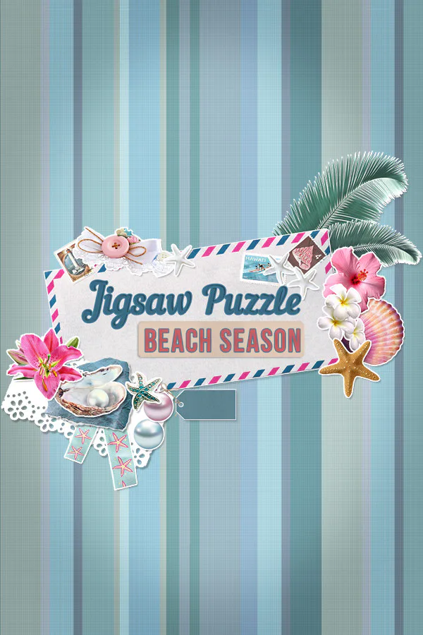 Copertina di Jigsaw Puzzle Beach Season